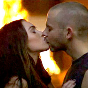 Dominic Monaghan Kissing Megan Fox Was Work E Online